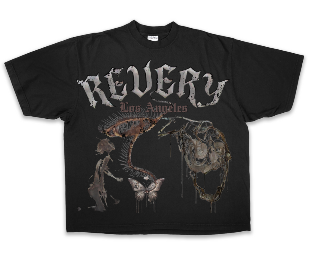 BLACK SKULL REVERY SHIRT